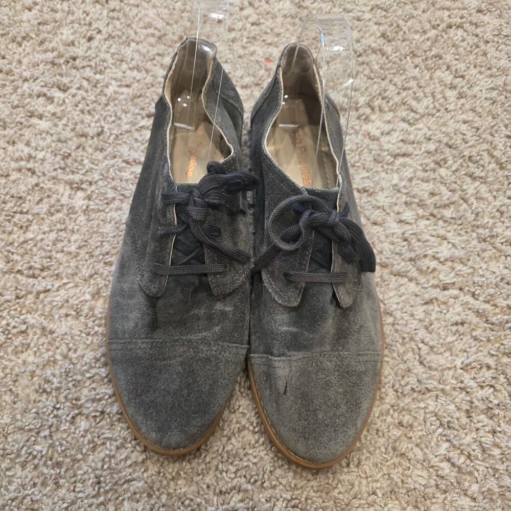 vintage Hush Puppies soft suede oxford flats sz 9
